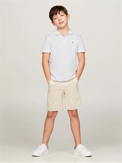 FLAG POLO S/S TOMMY HILFIGER | KB0KB09103T/YBR